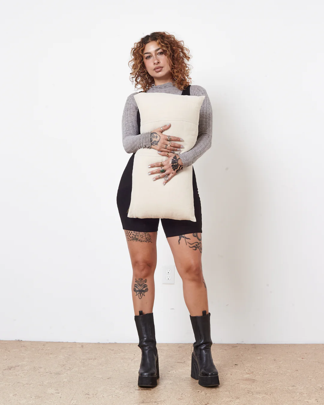 Corduroy Lumbar Pillow - Image 4