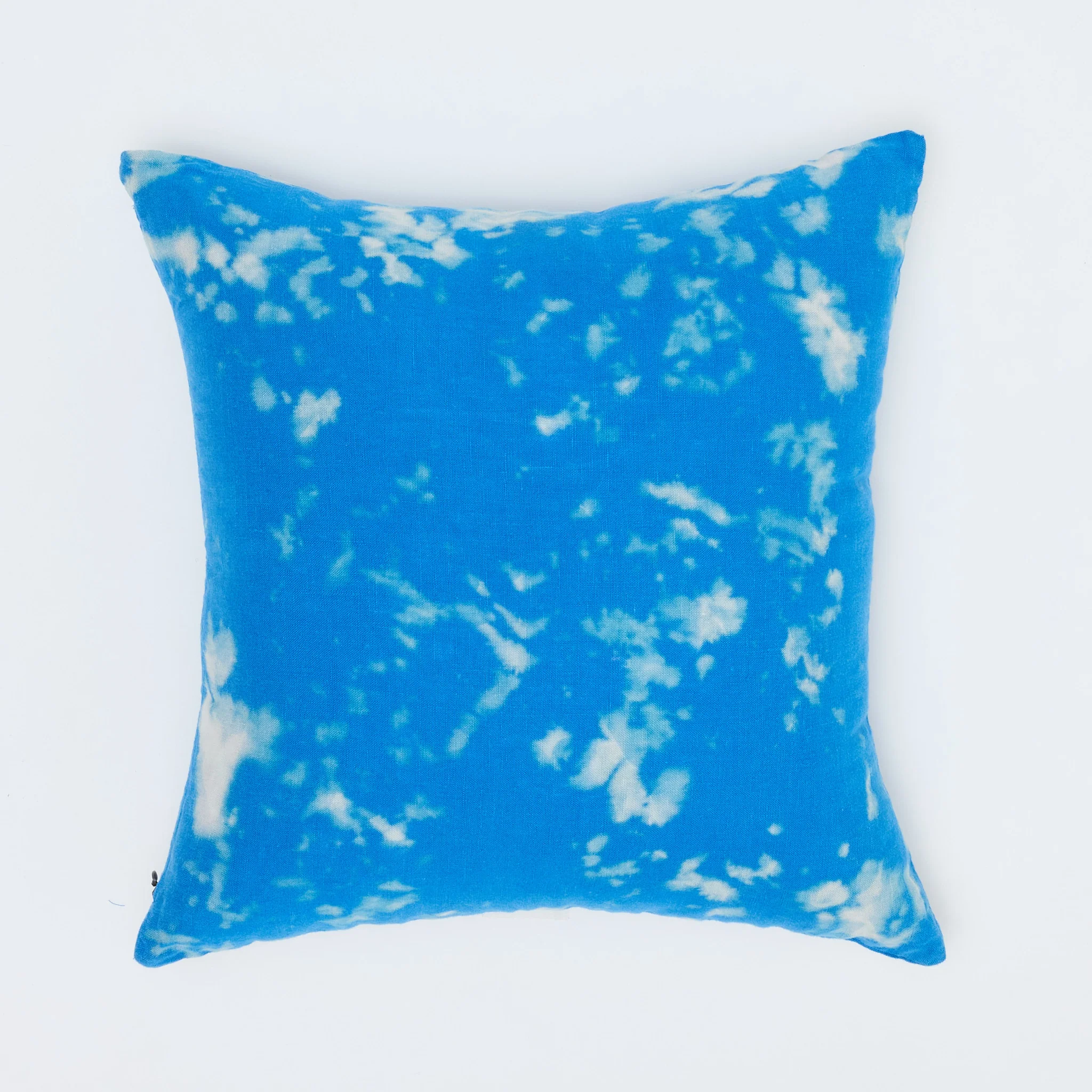 Small Tie Dye Linen Pillow - Image 5