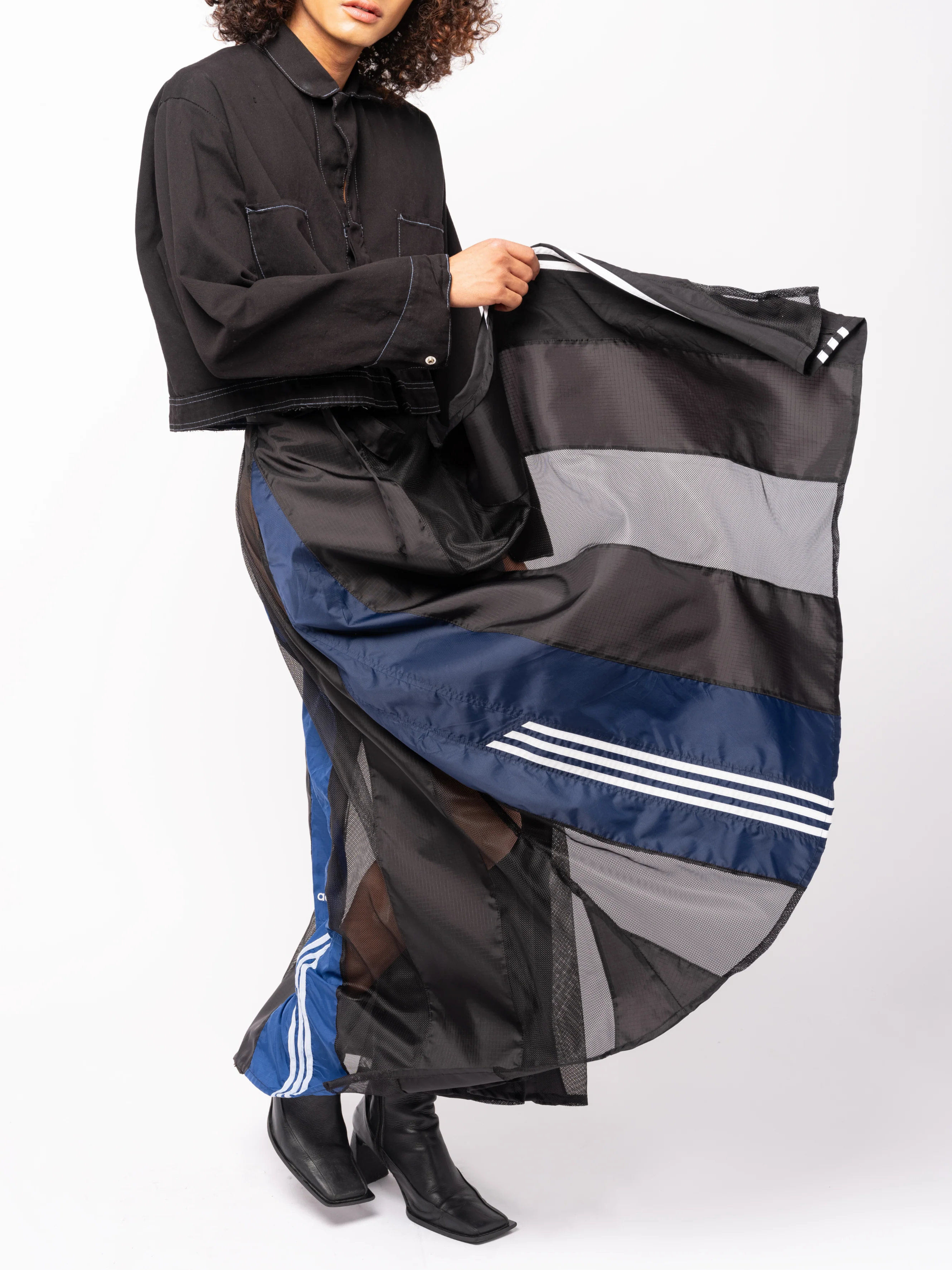 The Nylon Wrap Skirt - Image 3