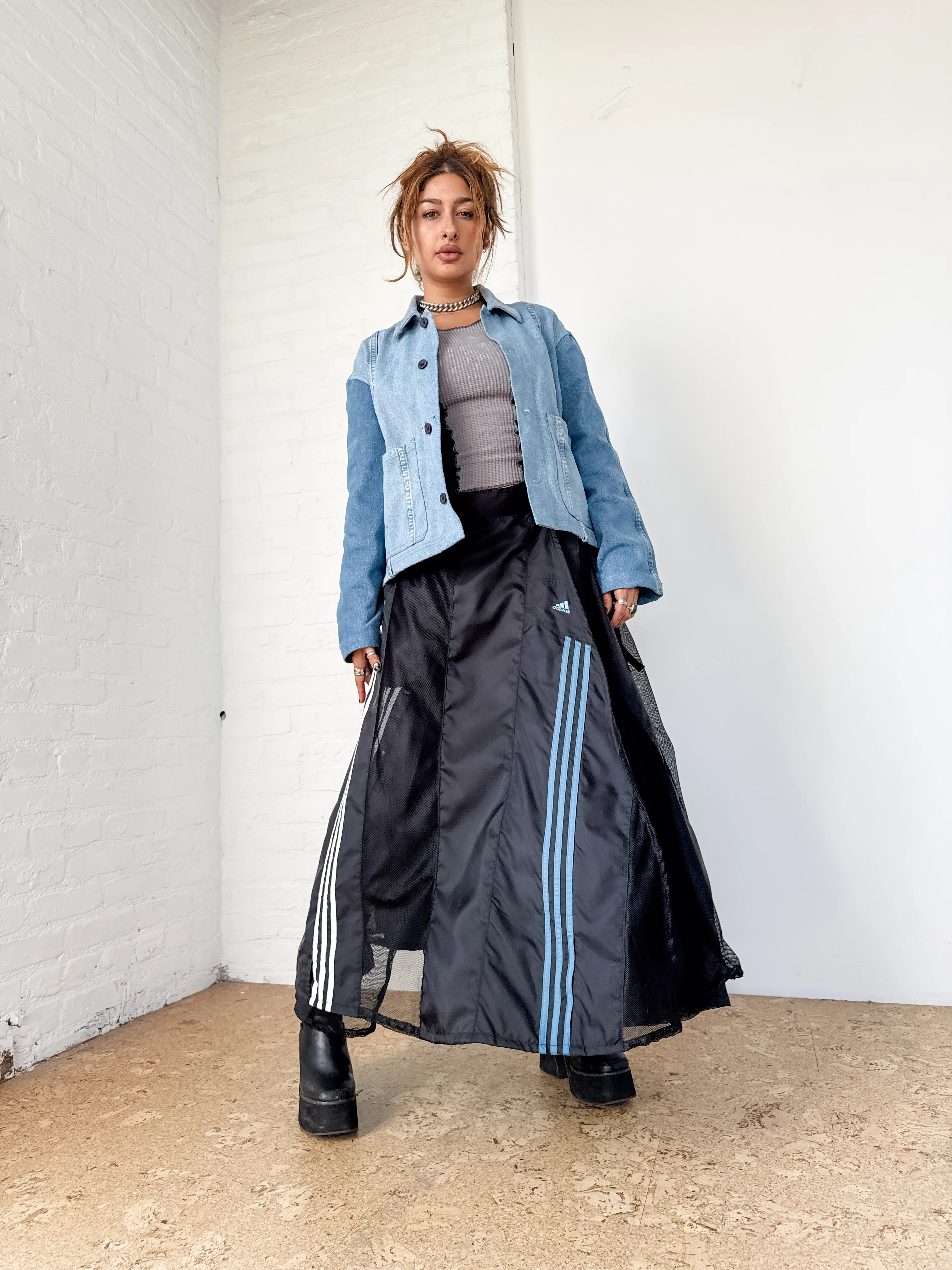 The Nylon Wrap Skirt - Image 7